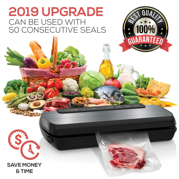 NutriChef Automatic Vacuum Sealer System & Reviews Wayfair
